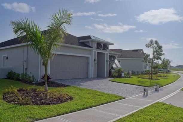 Driveway Stamping and Staining